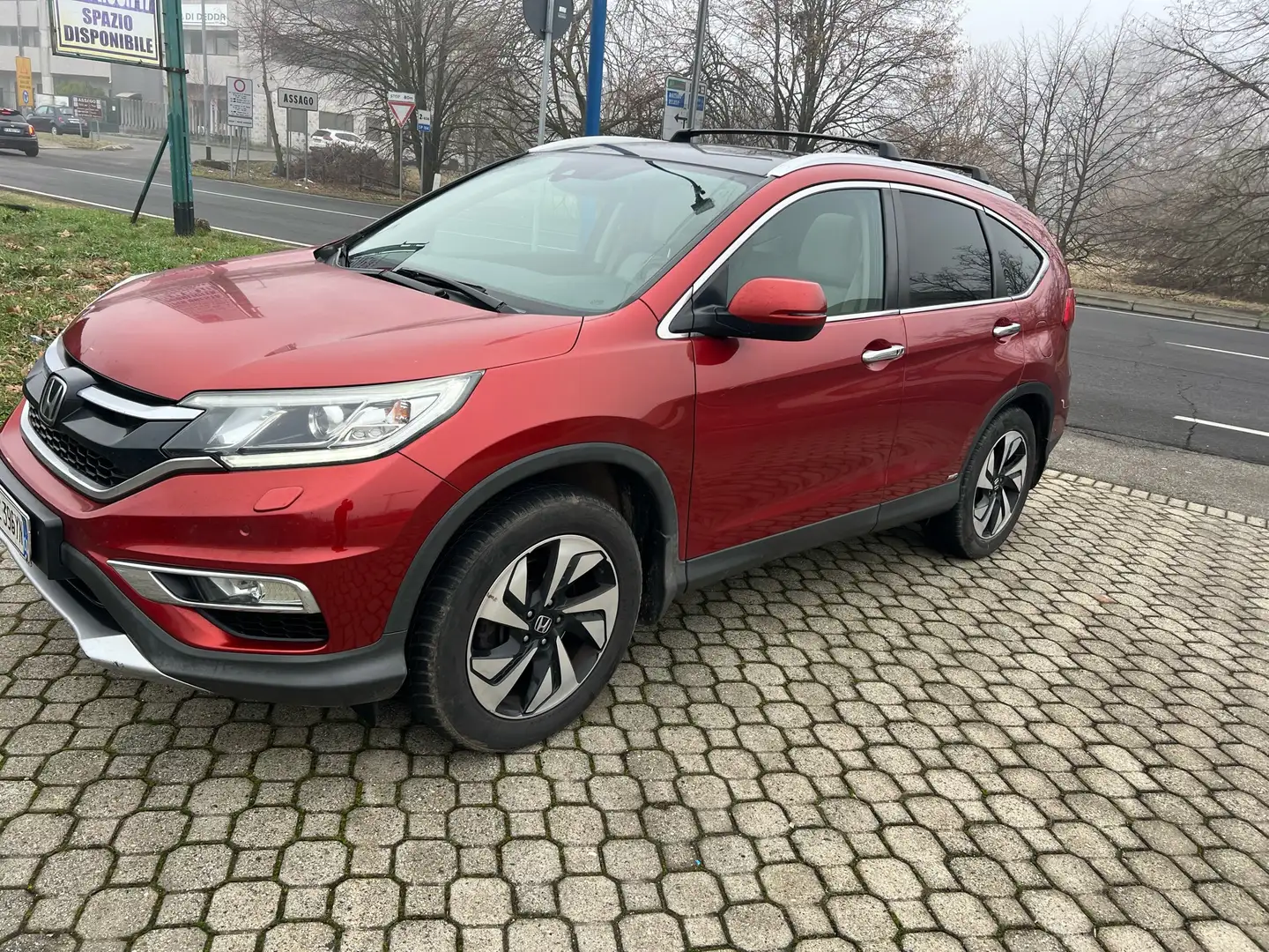 Honda CR-V 1.6 Lifestyle Navi Adas 4wd auto Rosso - 2