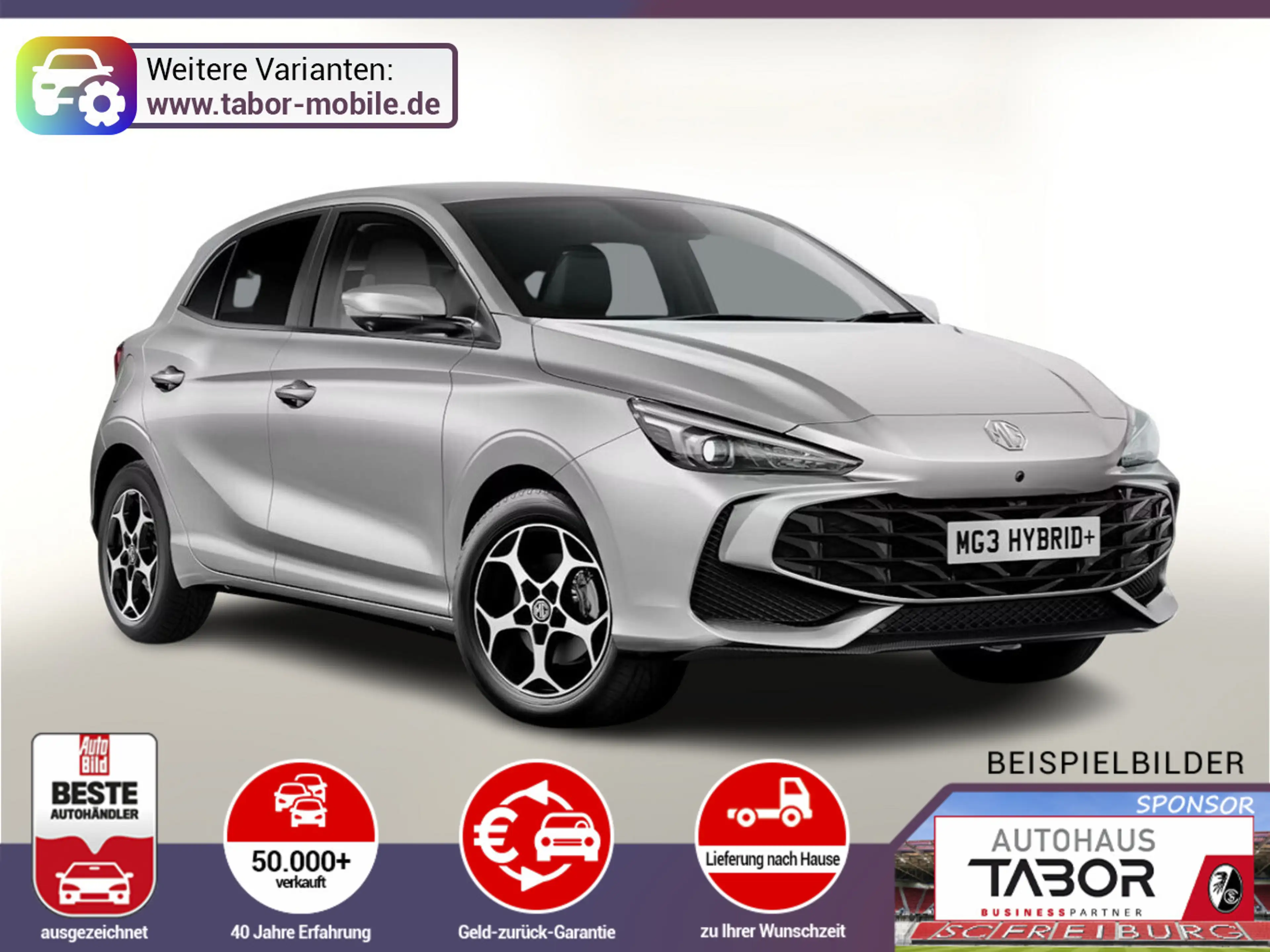 MG MG3 HEV+  Luxury ACC LED 360Kam SHZ TotW UVP-27%*