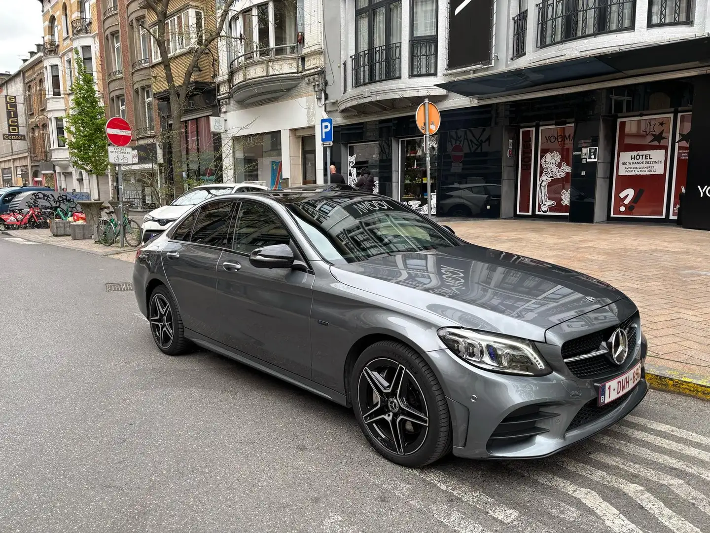 Mercedes-Benz C 300 e PHEV Sport Edition Grijs - 2