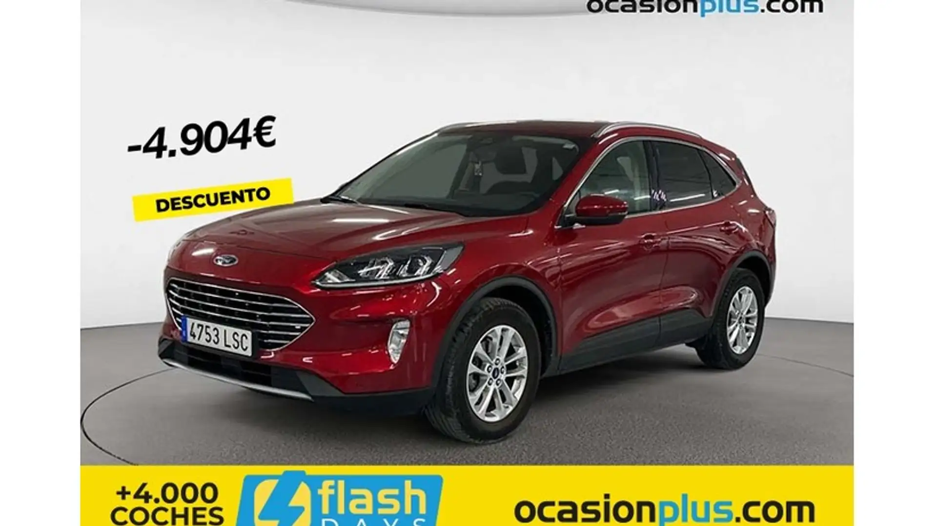 Ford Kuga 2.0 EcoBlue MEHV Titanium FWD 150 Rojo - 1