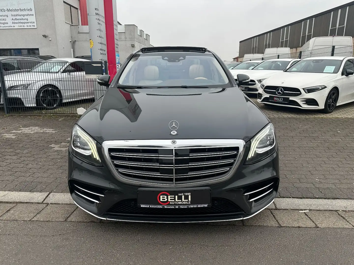 Mercedes-Benz S 400 d 4Matic L AMG Pano 360° DTC+ FINANZIERUNG Schwarz - 2