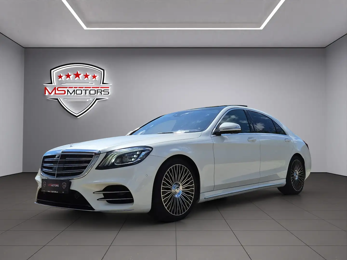 Mercedes-Benz S 350 d lang 4MATIC*MASSAGE*AMG-LINE*360 KAMERA*HEAD UP Weiß - 1