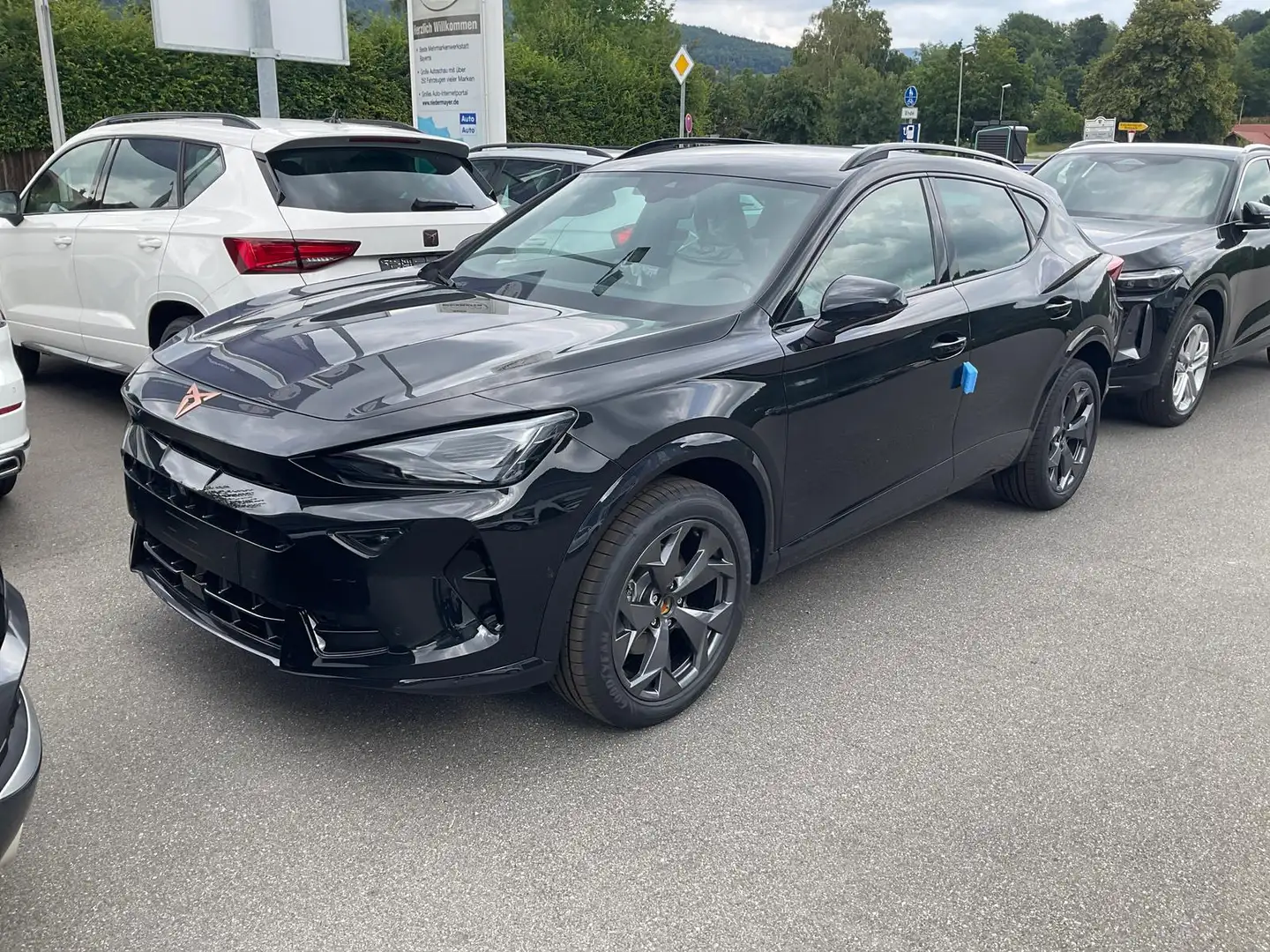 CUPRA Formentor 2.0 TDI DSG, AHK, Area, Navi, 5-J Garantie Schwarz - 2