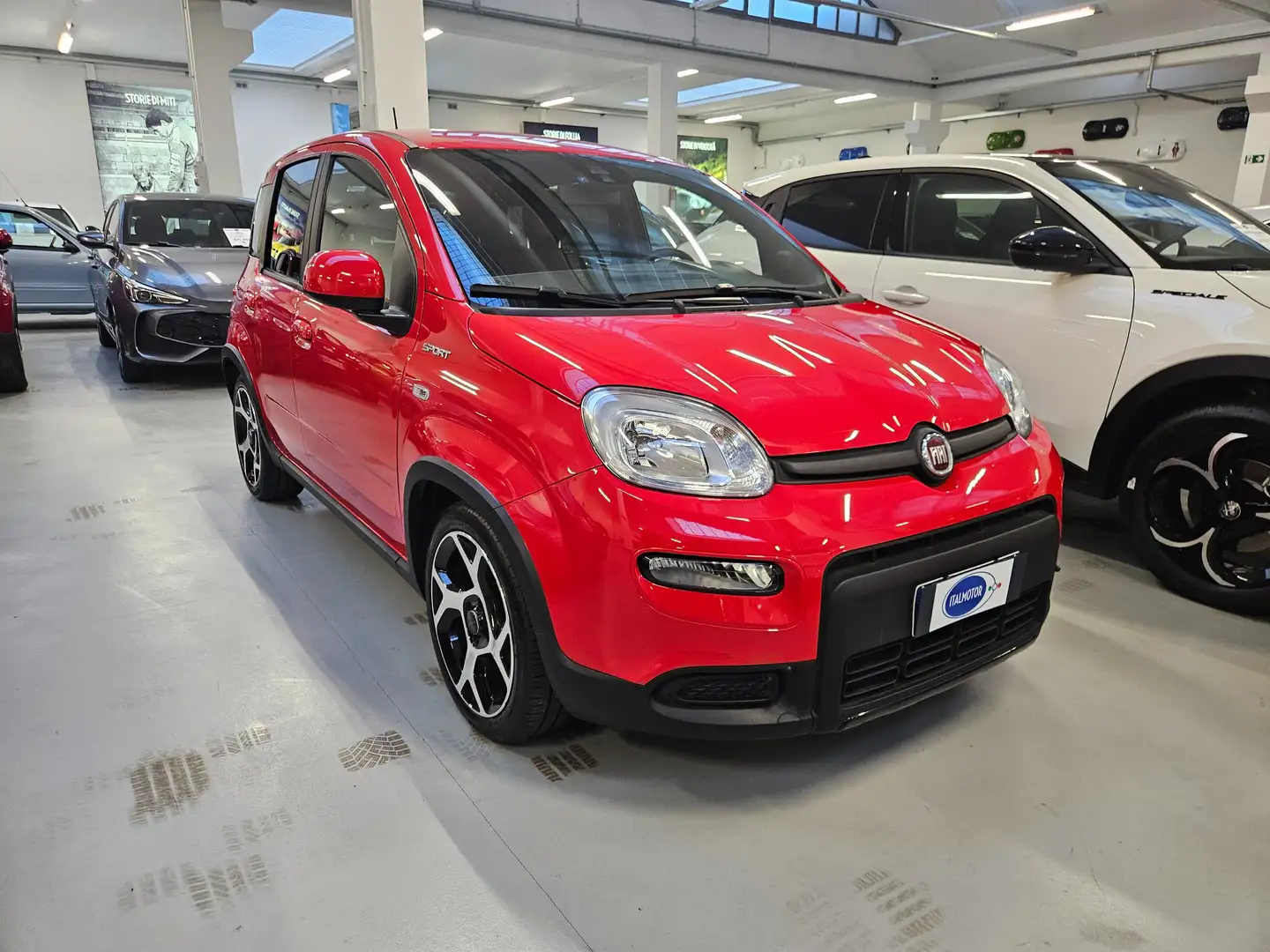 Fiat New Panda Panda 1.0 hybrid Sport s&s 70cv 5 posti Rosso - 1
