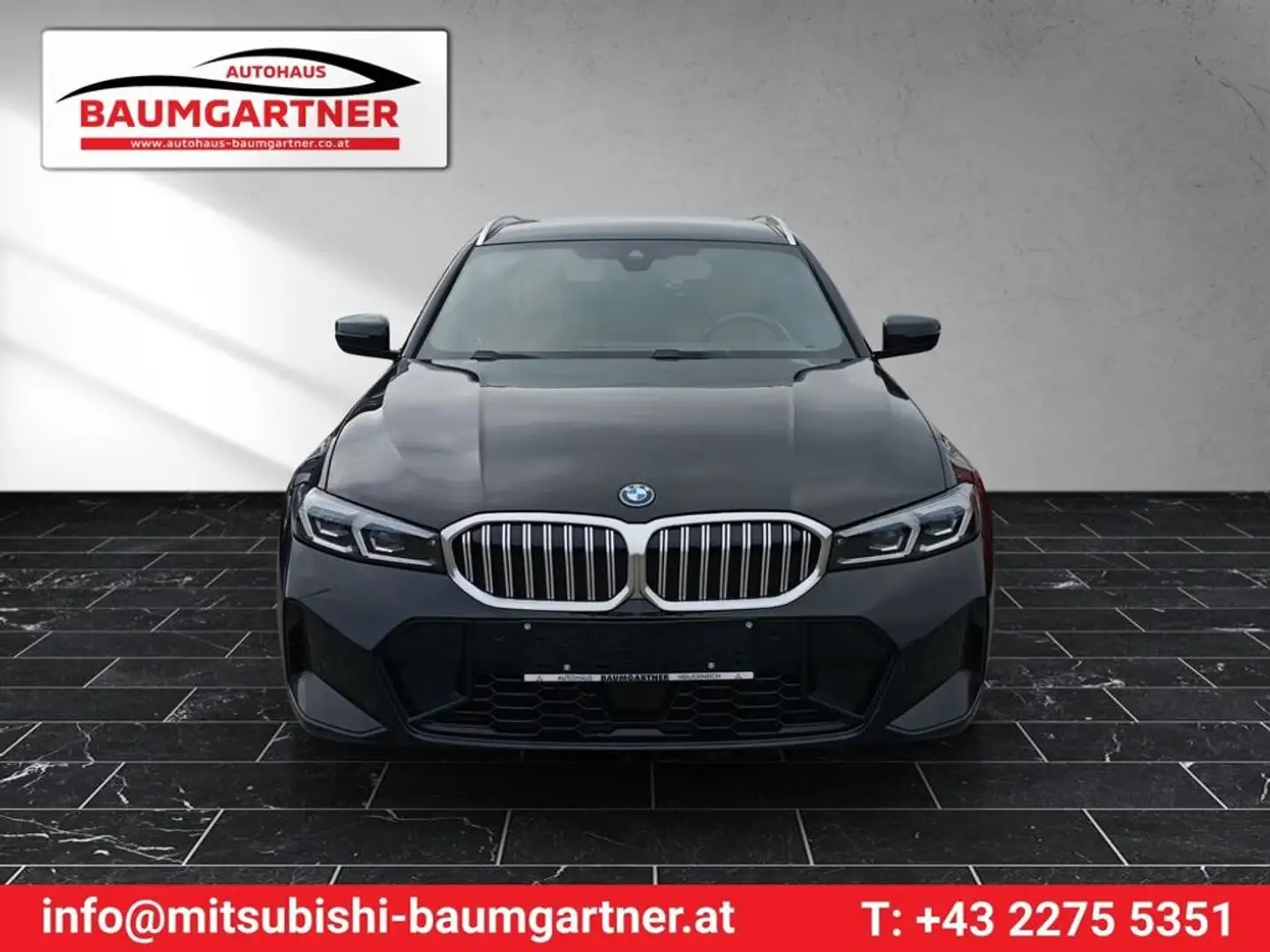 BMW 330 e xDrive M Sport Schwarz - 2