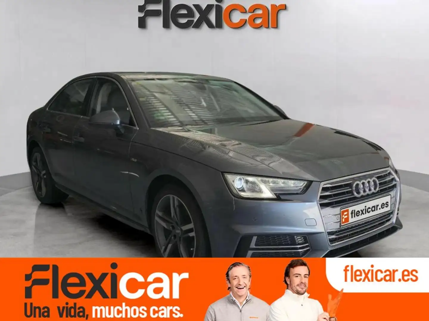 Audi A4 2.0TDI S tronic 110kW Gris - 1
