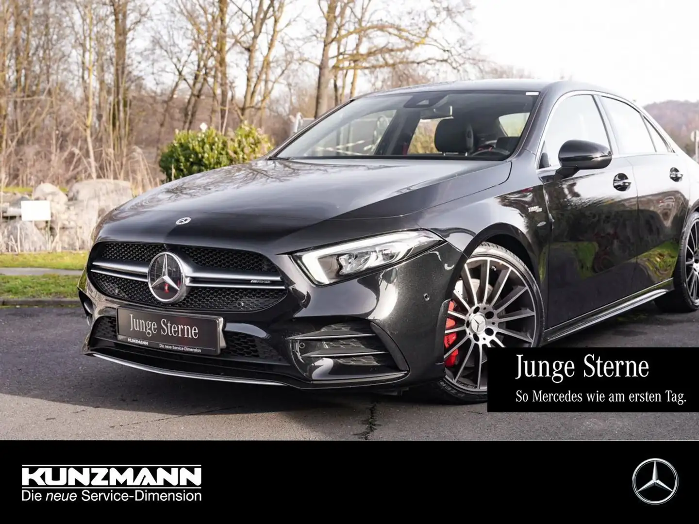 Mercedes-Benz A 35 AMG 4M Limousine Navi Kamera Spiegel-Paket Schwarz - 1