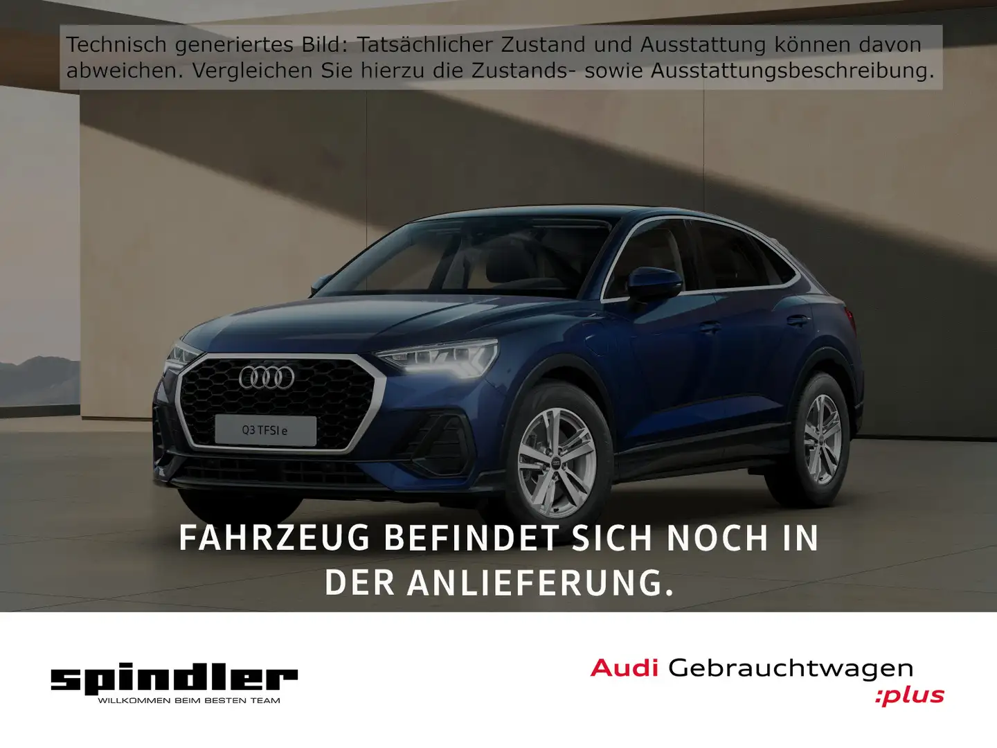 Audi Q3 45TFSIe S-tronic/ Pano, Matrix, AHK Blau - 1