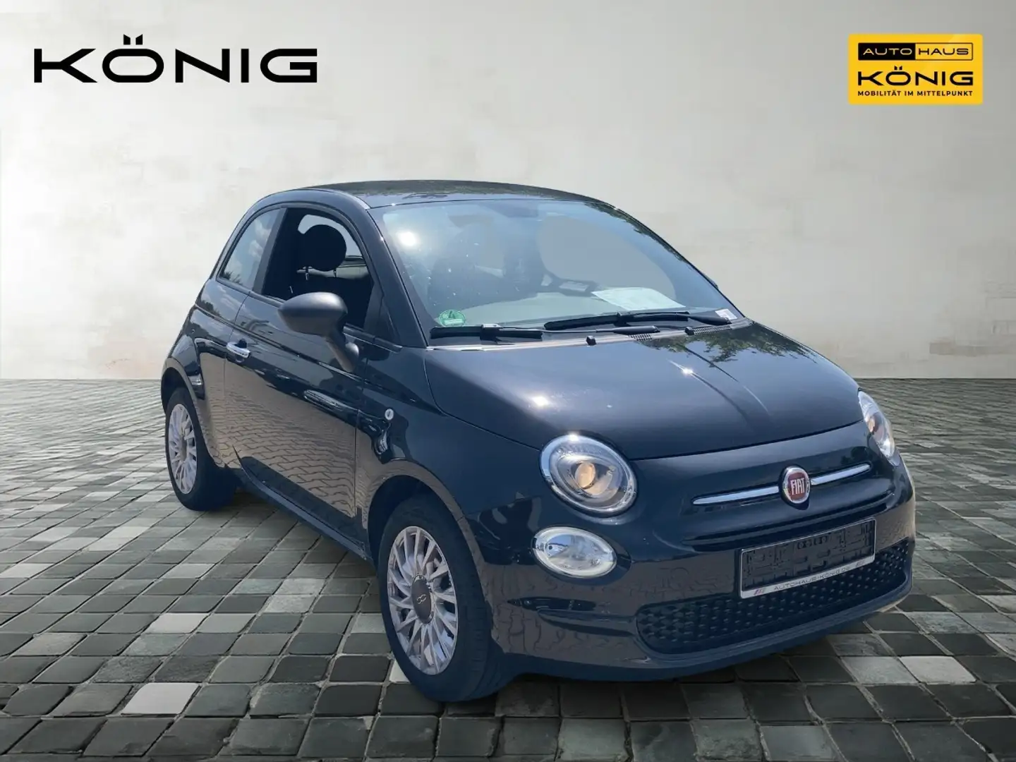 Fiat 500 1.0 GSE Klima & Sound Schwarz - 2