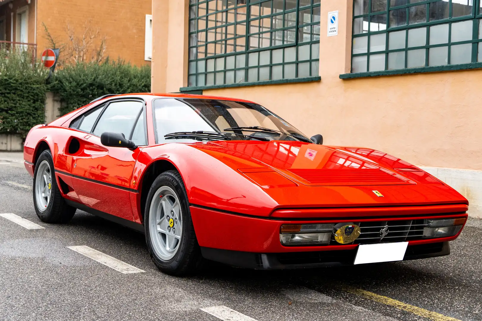 Ferrari 208 GTB Turbo Intercooler 255CV -TARGA ORO ASI Rot - 1