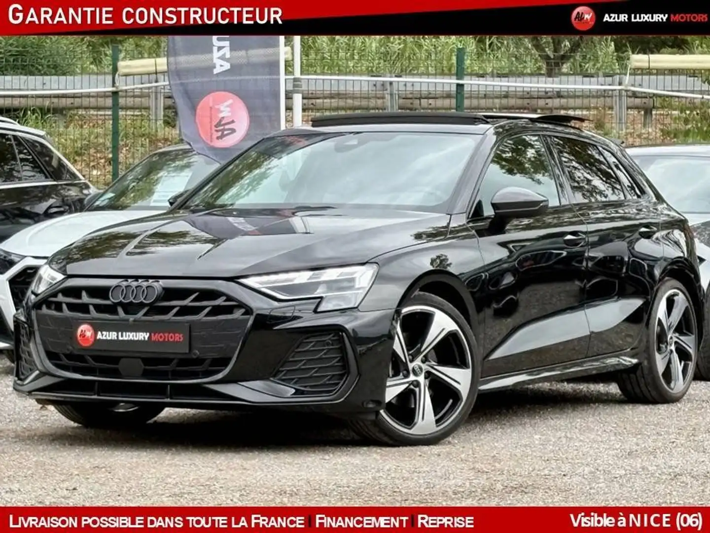Audi A3 IV (2) SPORTBACK 35 TFSI S-LINE Noir - 1