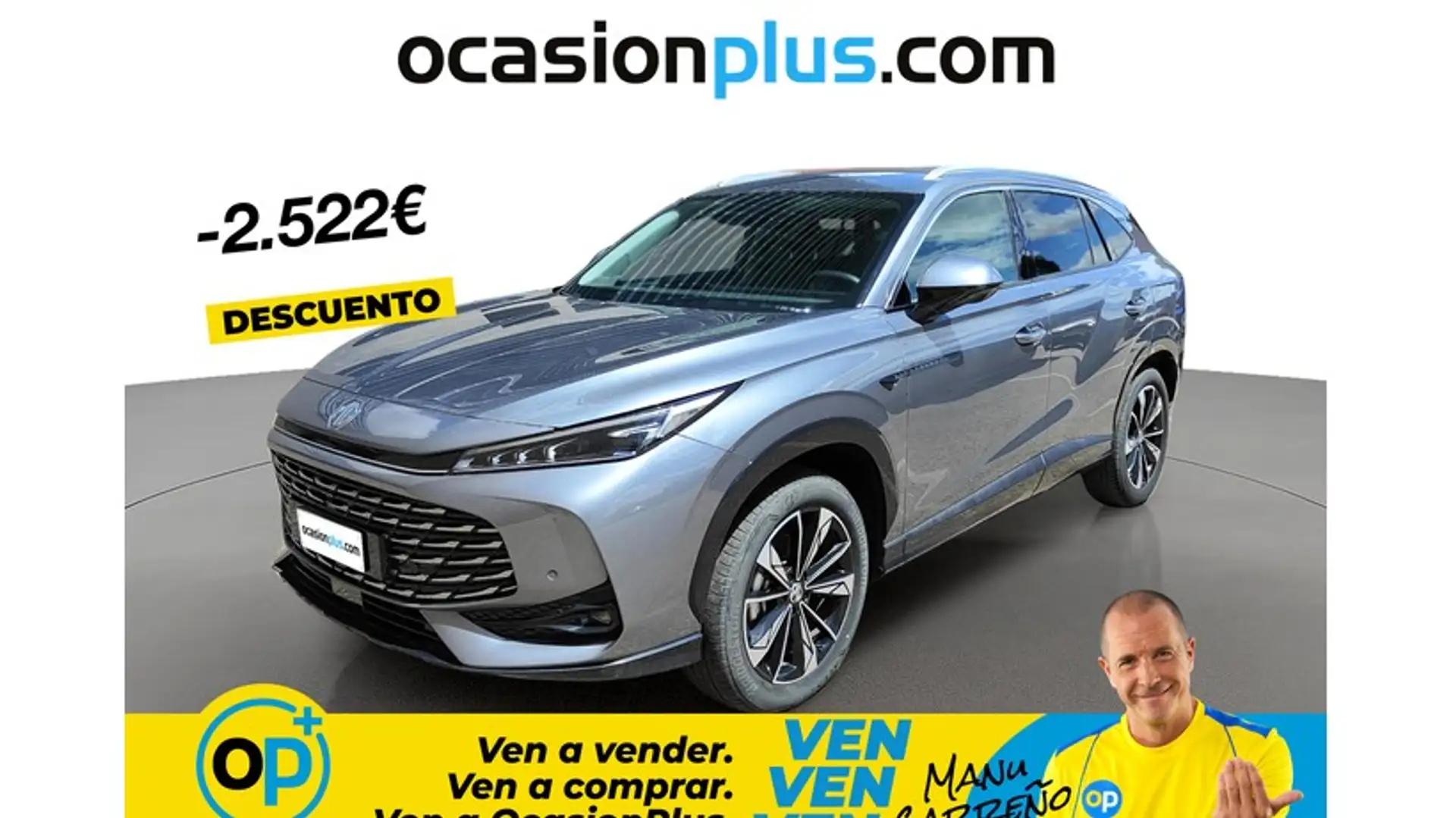 MG HS 1.5 T-GDI Luxury Aut. Gris - 1