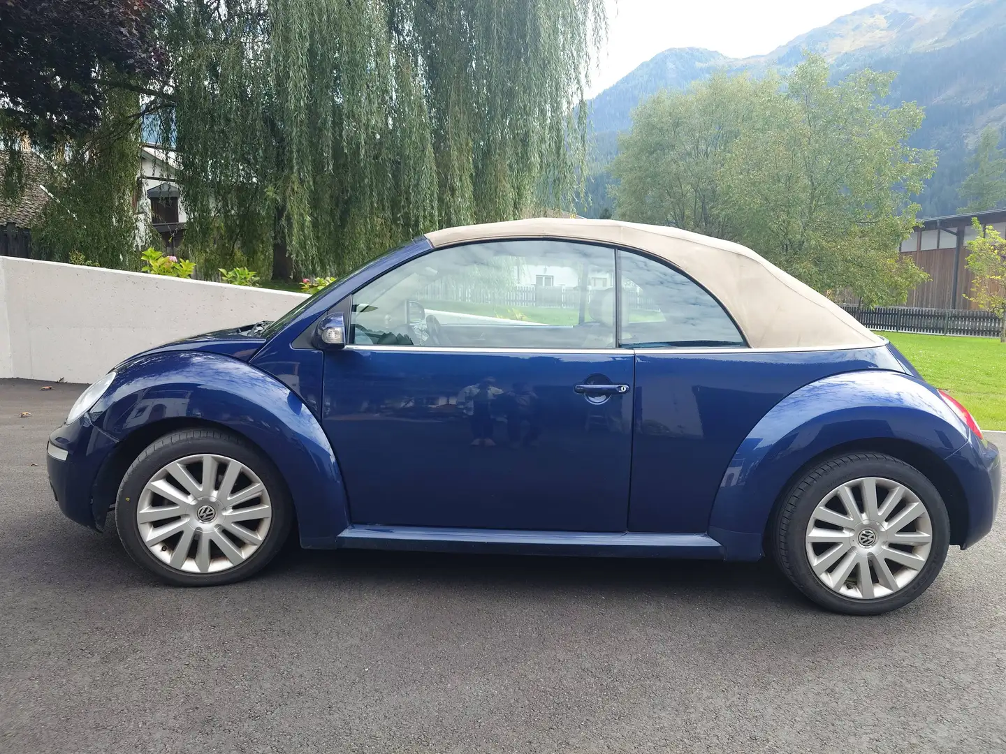 Volkswagen Beetle Beetle Cabriolet 1,6 Leder Leder Blau - 2