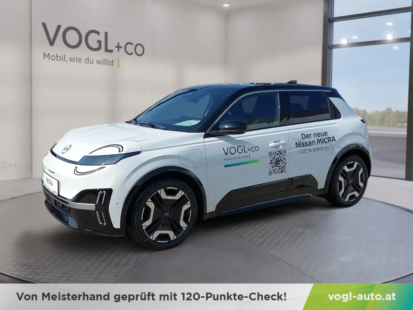 Nissan Micra Evolve (2-Farb) 52 kWh 110 kW (150PS) Weiß - 1