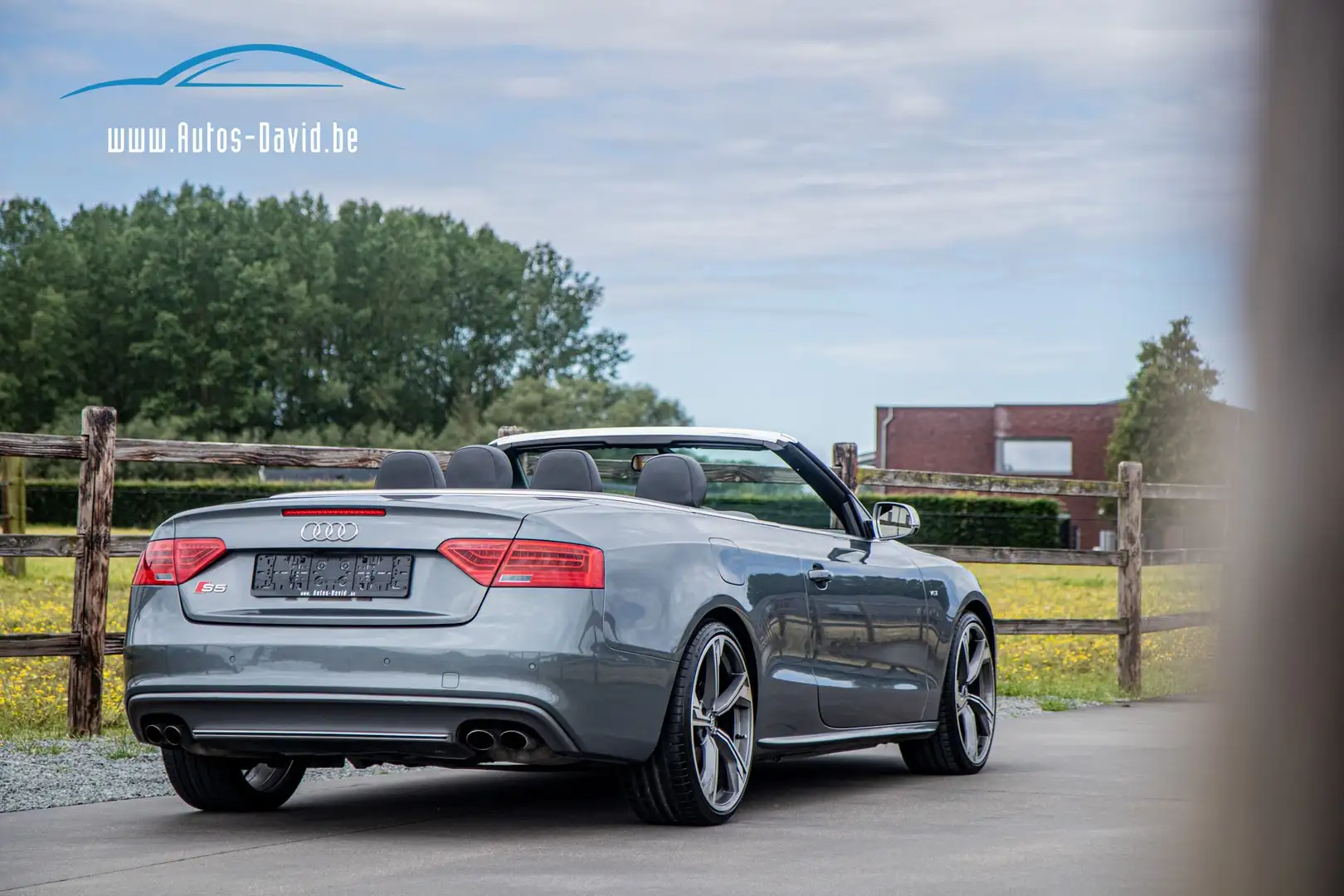 Audi S5 Cabriolet 3.0 V6 TFSI Quattro S tronic Gris - 2