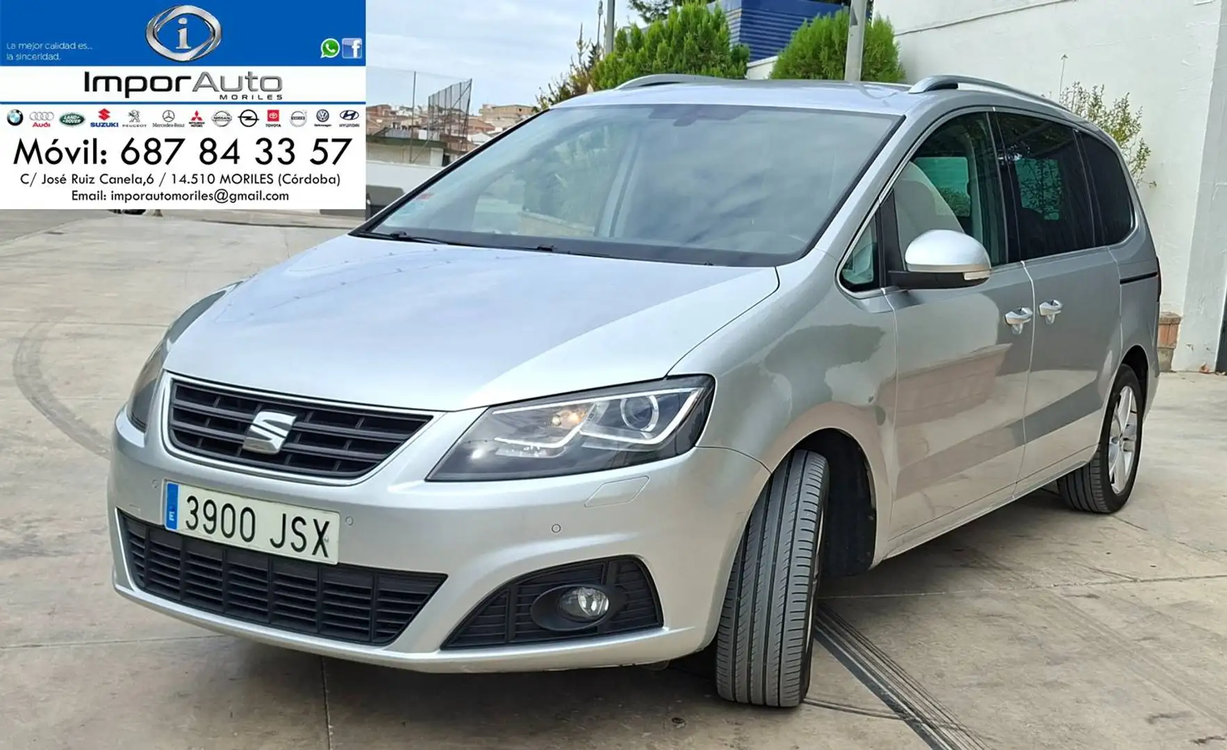 SEAT Alhambra Alhambra 2.0TDI CR S Gris - 1