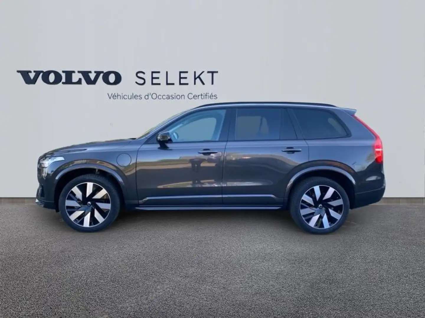 Volvo XC90 T8 AWD 310 + 145ch Ultra Style Dark Geartronic Gris - 2