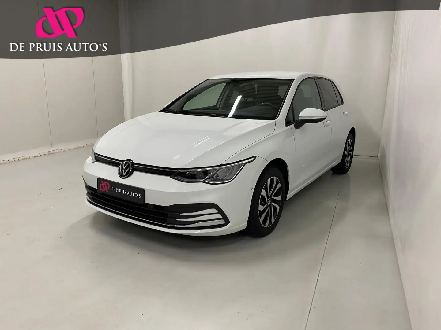 Volkswagen Golf 1.0 TSI 110PK Active ACC Navi Led Koplampen Weiß - 1