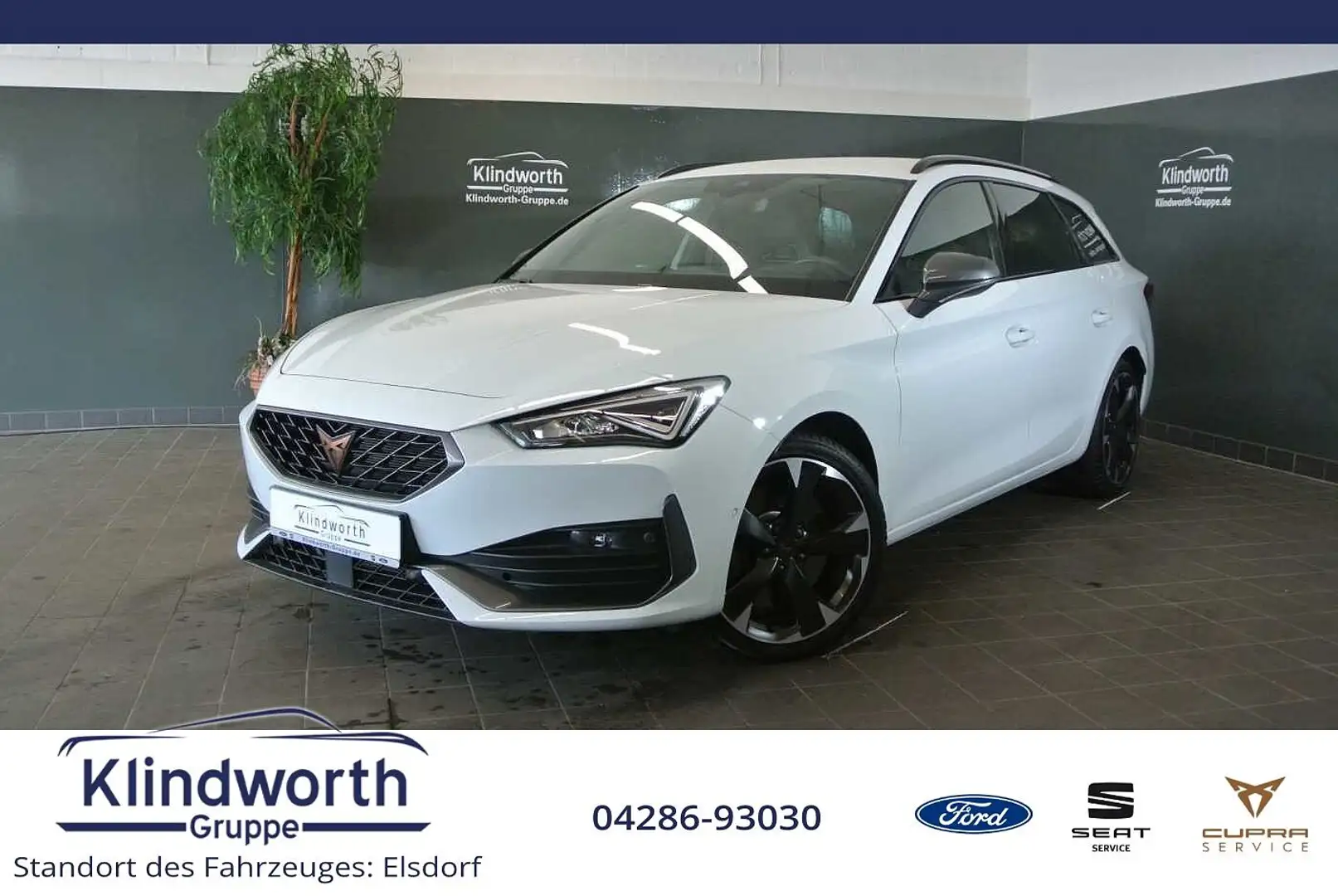 CUPRA Leon ST 2.0 TSI DSG +iACC+GJR+GAR 3-5J/100TKM Blanc - 1
