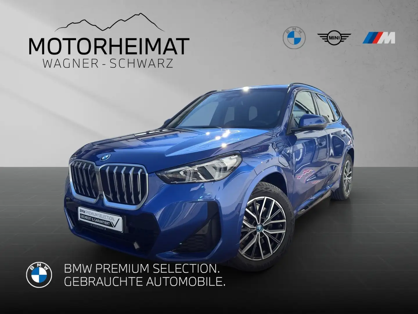 BMW X1 xDrive30e M Sport el.Aktivsitze ACC HUD HiFi Blau - 1