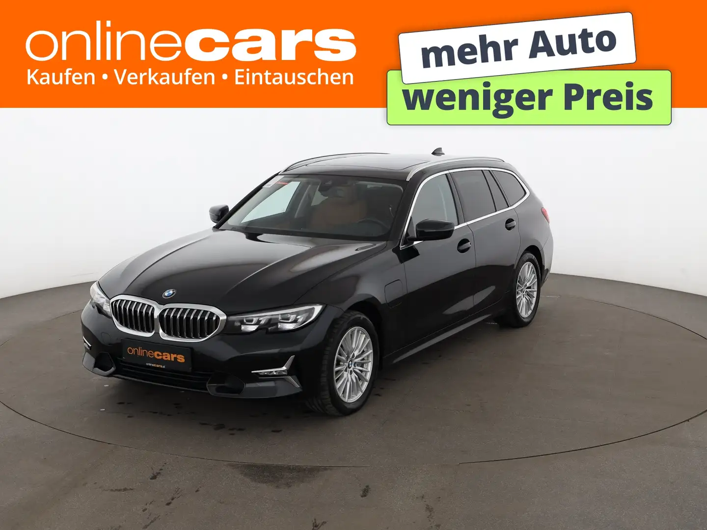 BMW 330 e Touring xDrive Luxury Line Aut LED SKY NAVI Schwarz - 1