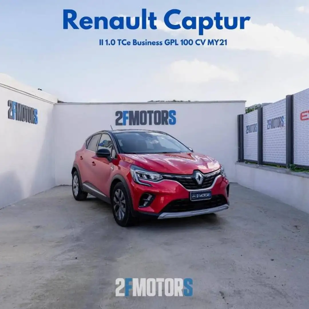 Renault Captur 1.0 tce Business Gpl 100cv my21 "PROMO" Rot - 1