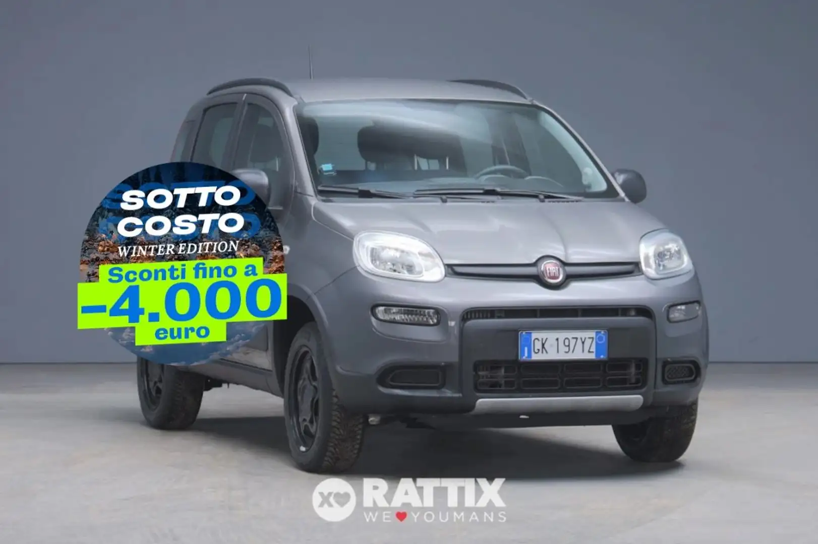 Fiat Panda 0.9 t.air t. 85CV Wild 4x4 Gri - 1