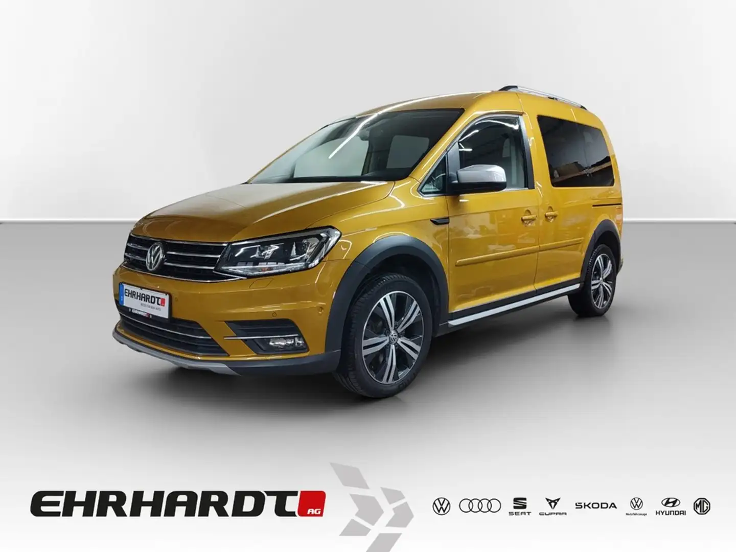 Volkswagen Caddy 1.4 TSI DSG Alltrack NAV*SHZ*ACC*BI-XENON*PARKL... Jaune - 1