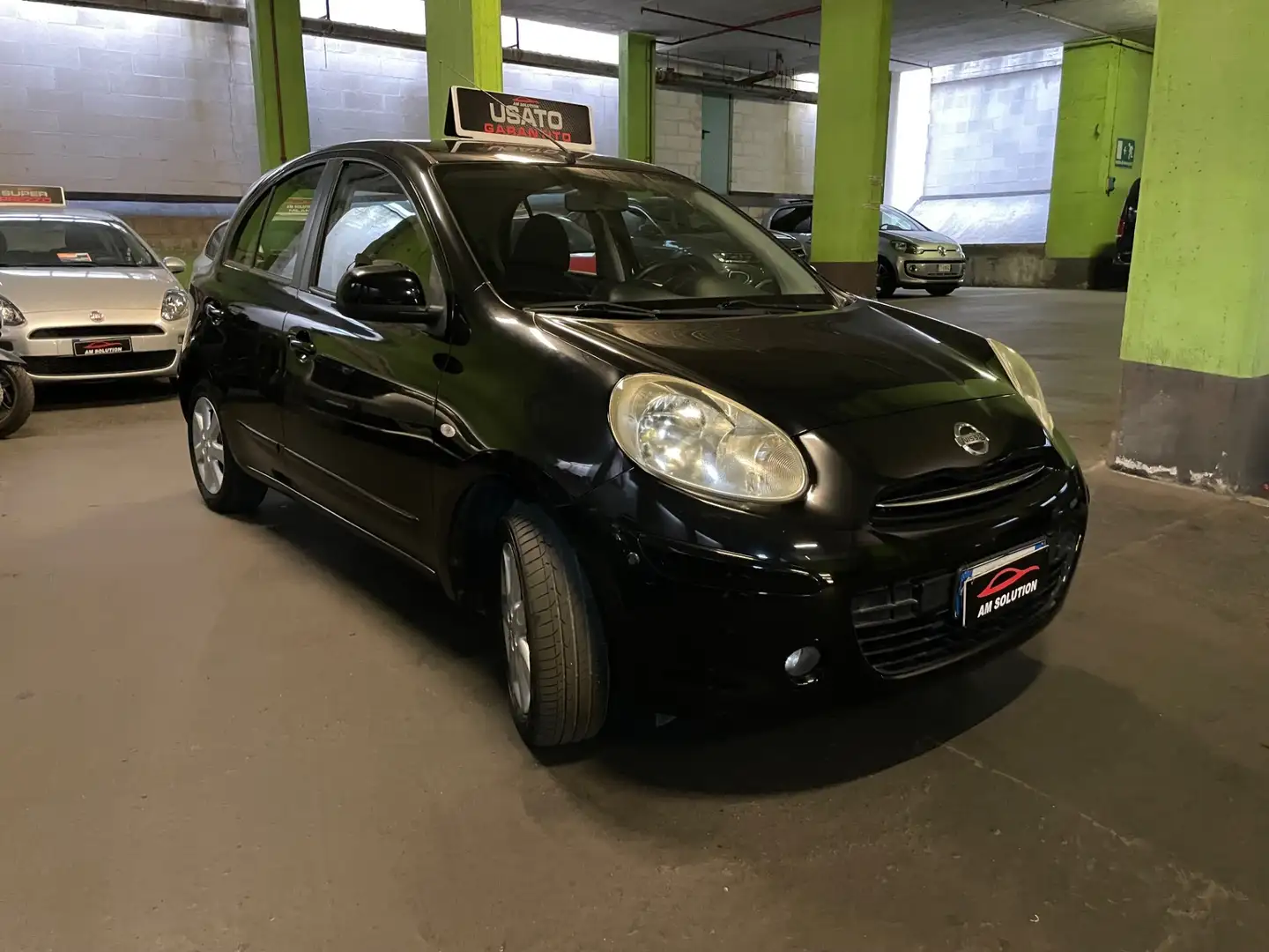 Nissan Micra 1.2 48.000 Km Neopatentati Euro 5 Zwart - 2