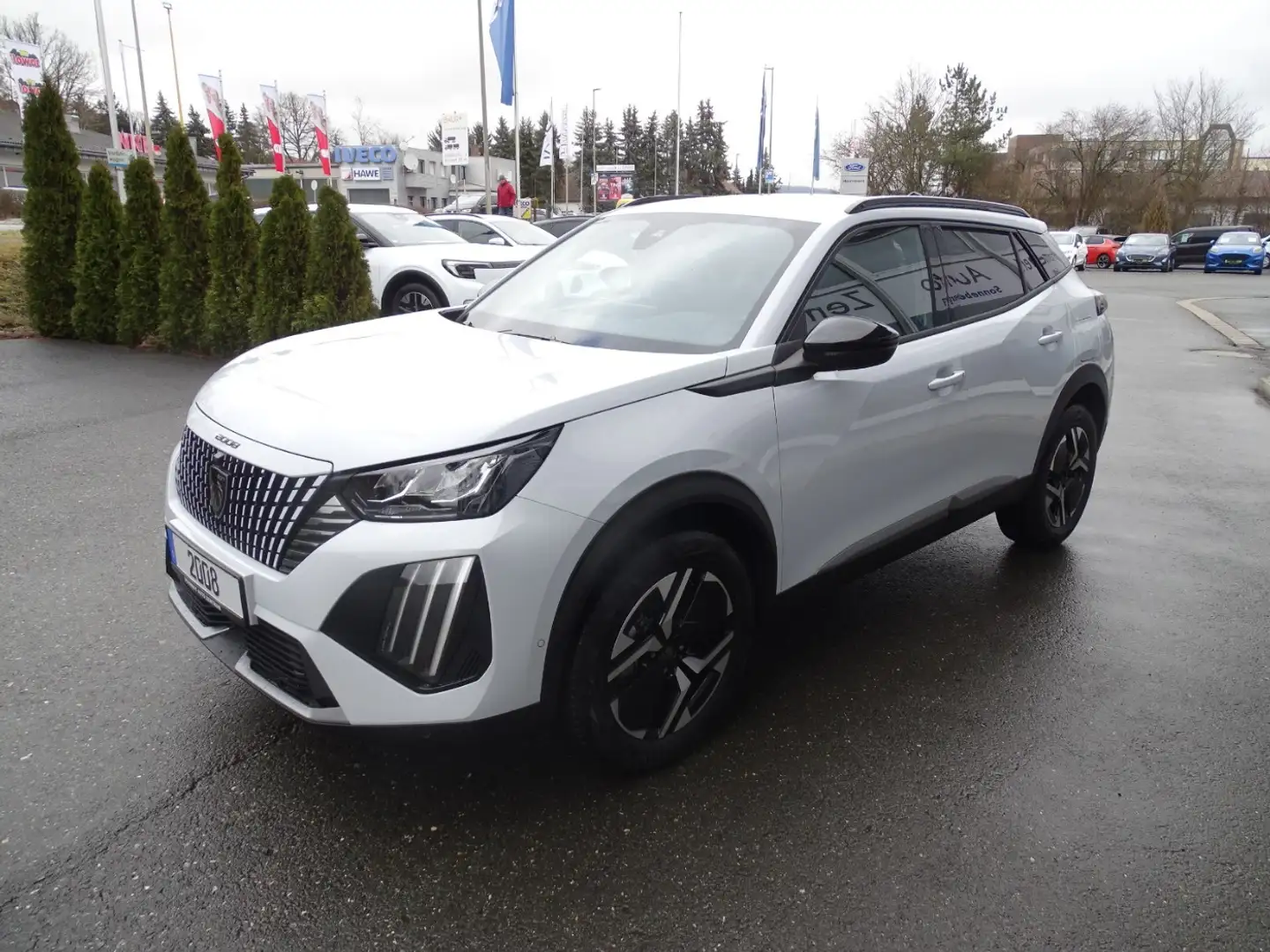 Peugeot 2008 Allure 1.2 145PS *ACC*LM*LED*Klima*Leder* Weiß - 2