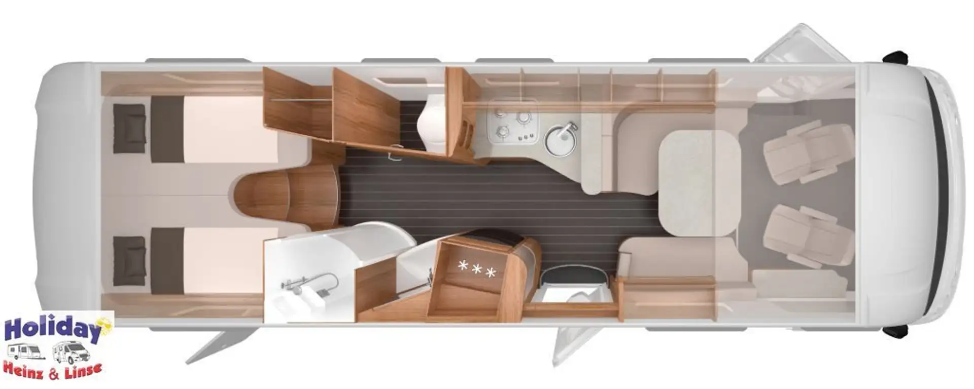 Knaus Sun I 900 LEG 180 PS Automatik, 5,5t Blanc - 2