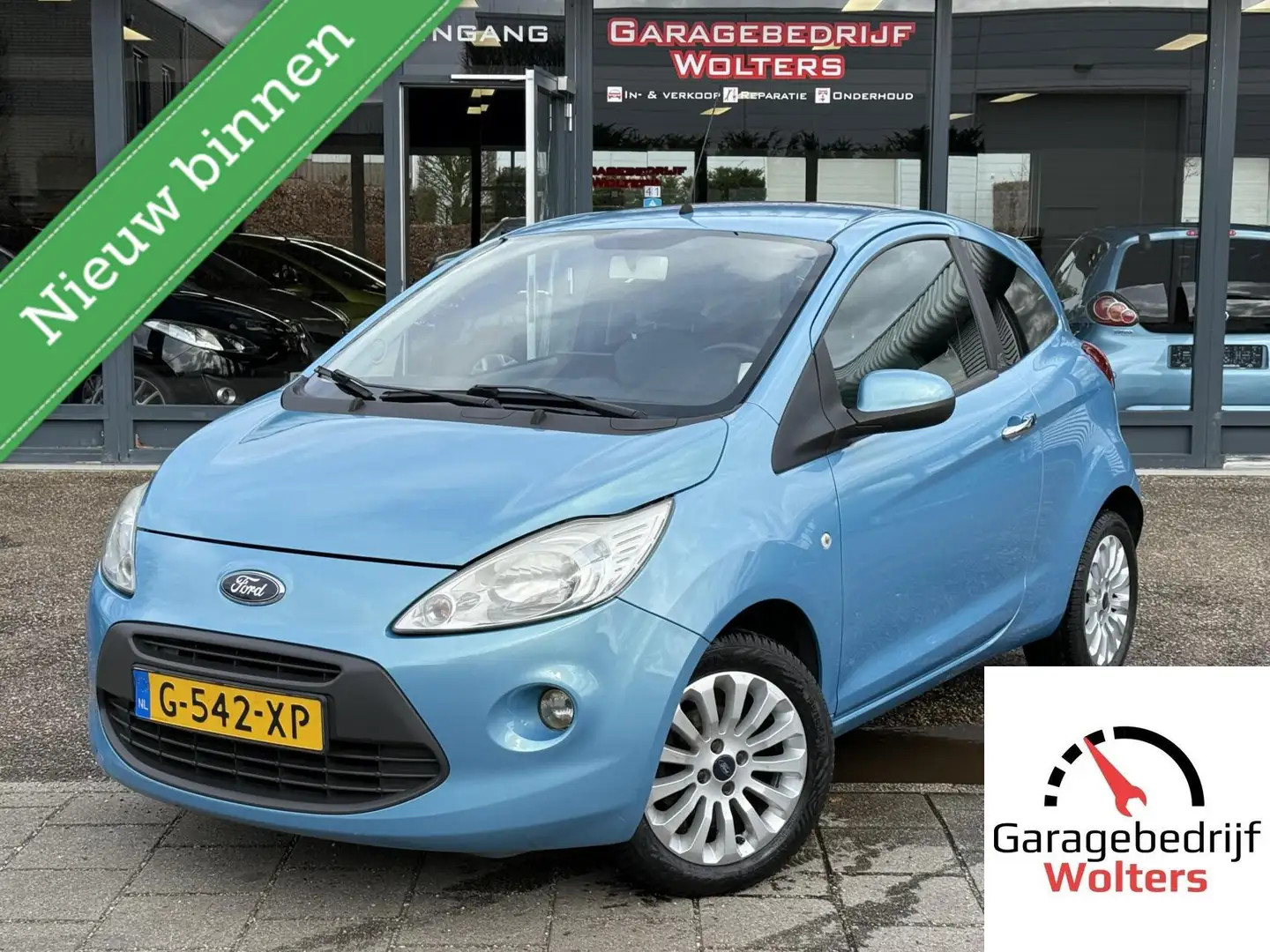 Ford Ka/Ka+ 1.2 Limited AIRCO LMV NW APK ONDERHOUD GEHAD Azul - 1