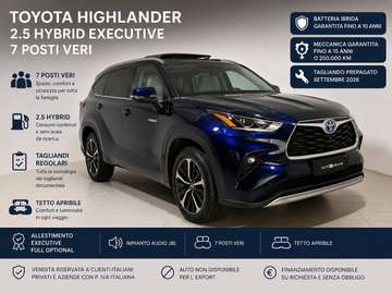 Executive tetto apribile 25h 7 posti Impianto JBL