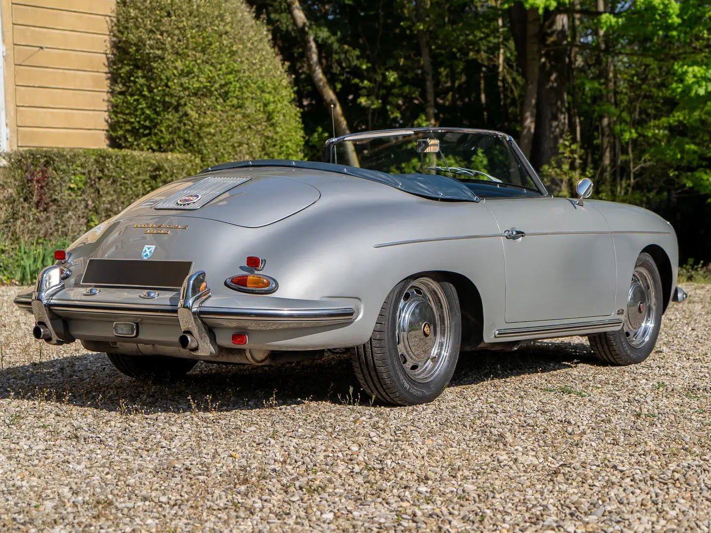 Porsche 356 BT5 1600 Roadster Gris - 2