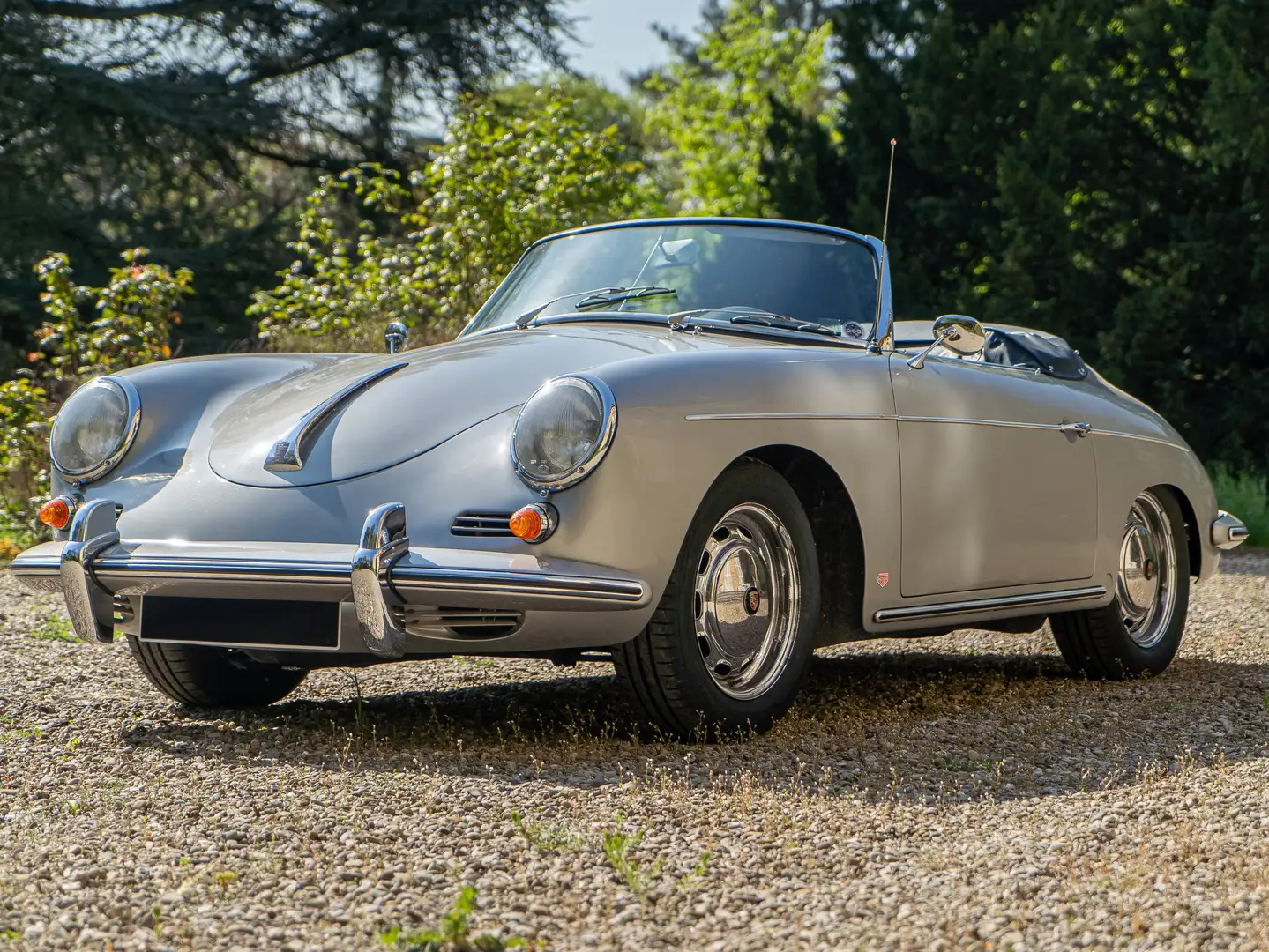 Porsche 356 BT5 1600 Roadster Gris - 1