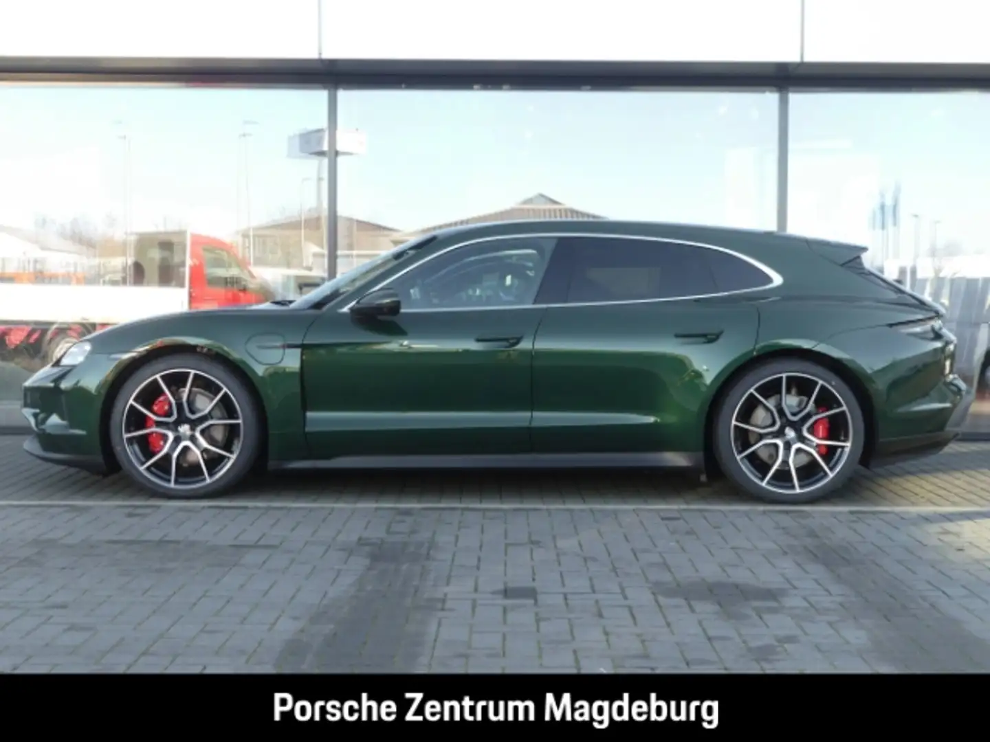 Porsche Taycan 4S Sport Turismo*BOSE*PANO*HD-MATRIX* Grün - 2