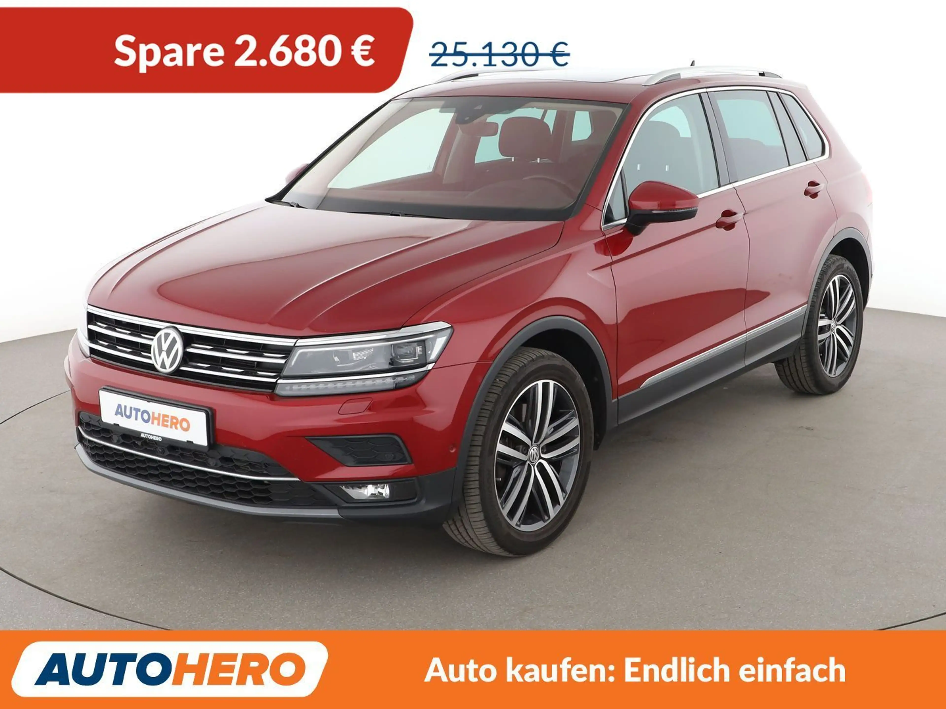 Volkswagen Tiguan 2.0 TDI Highline 4Motion BMT Aut.*NAVI*HUD*LED*