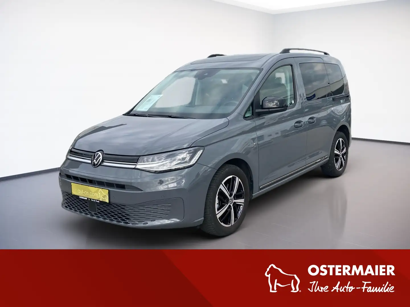 Volkswagen Caddy DARK LABEL 1.5TSI 114PS LED.PANO.APP-C.SHZG Grau - 1