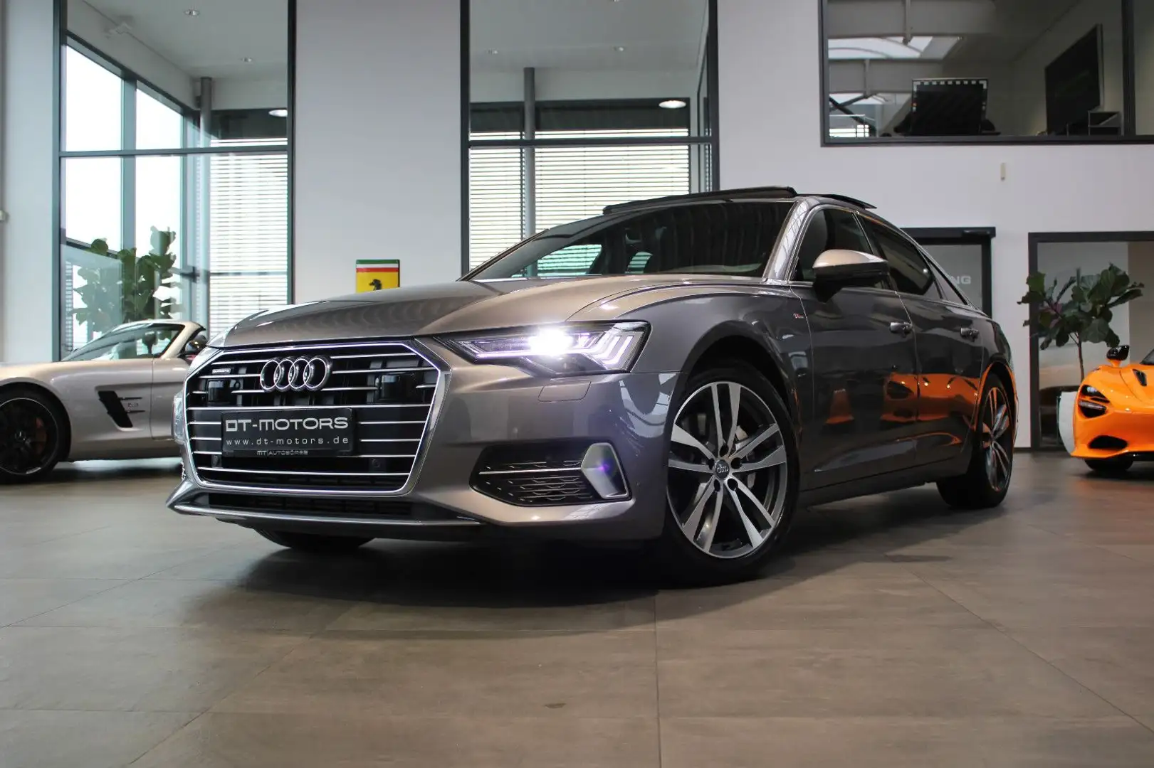 Audi A6 50 TDI QU. S LINE SPORT PLUS/AHK/B&O/PANO/19" Grau - 1