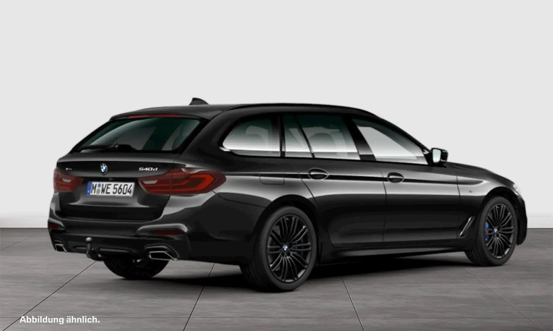 BMW 540 d xDrive Touring MSport AHK ACC HeadUp Pano Schwarz - 2