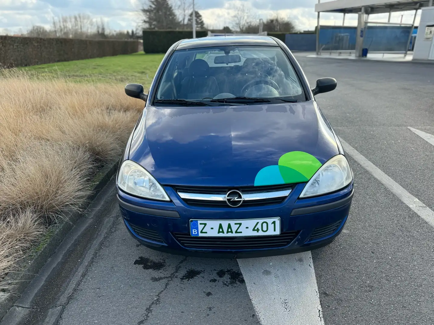 Opel Corsa 1.3 DT 1600 avec ct airco demarre et roule impecc Bleu - 2