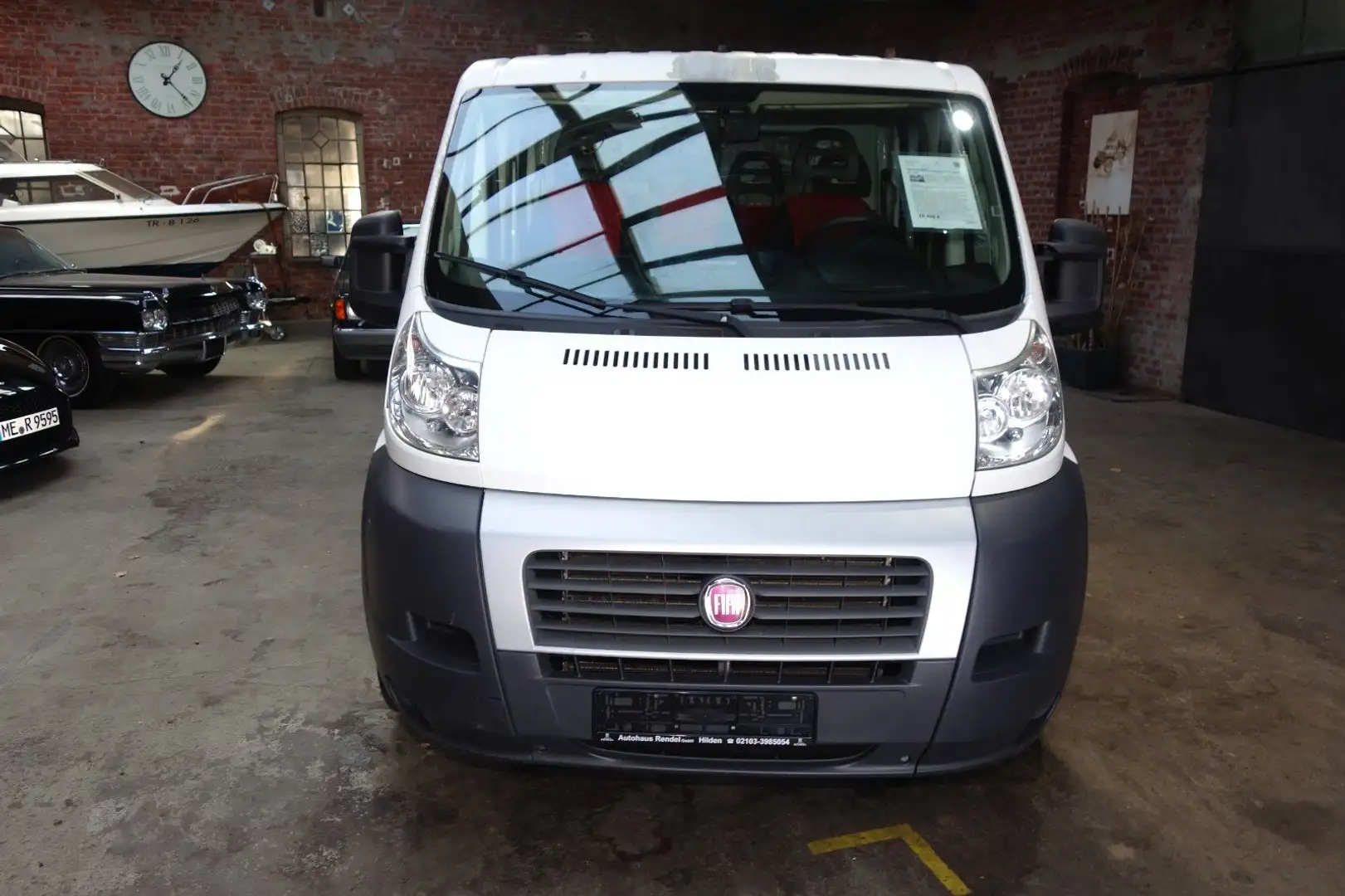 Fiat Ducato Pritsche Doppelk. L4 Tüv Serice Neu AHK Blanc - 2