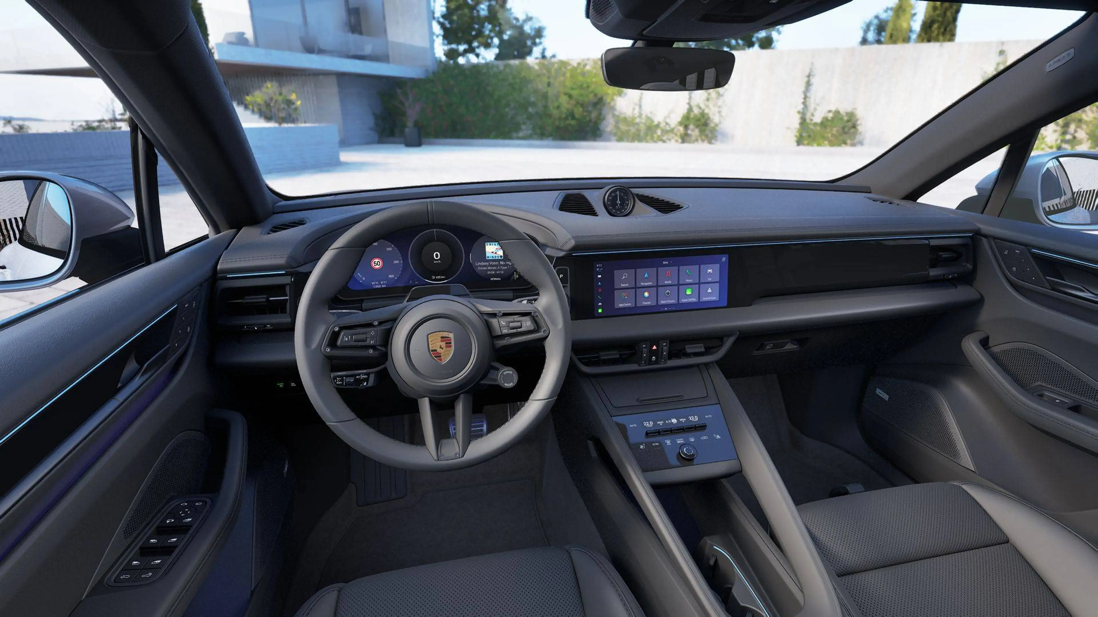 Porsche Macan 4S EV/Ice Grey/18-Way/BOSE/Pano/Achterasbesturing/Sport Chrono/Top Spec! — photo 9