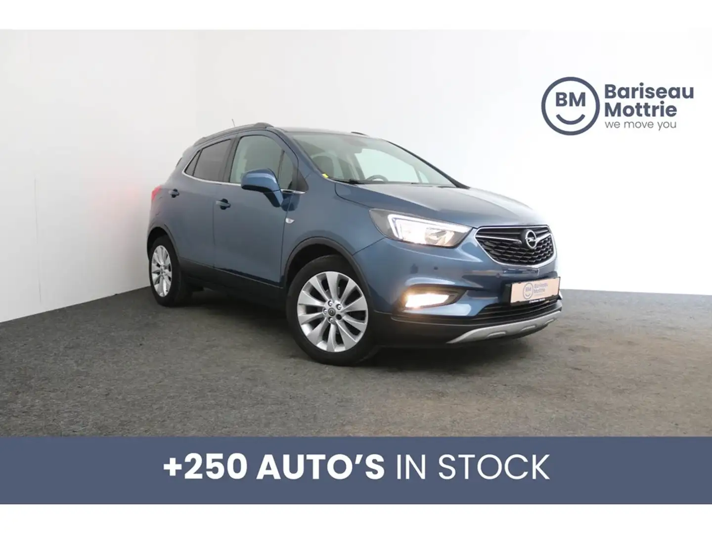 Opel Mokka X 1.6 BENZINE *LEDER*RADIO*SENSOREN VOOR+ACHTER*WINT Blue - 1