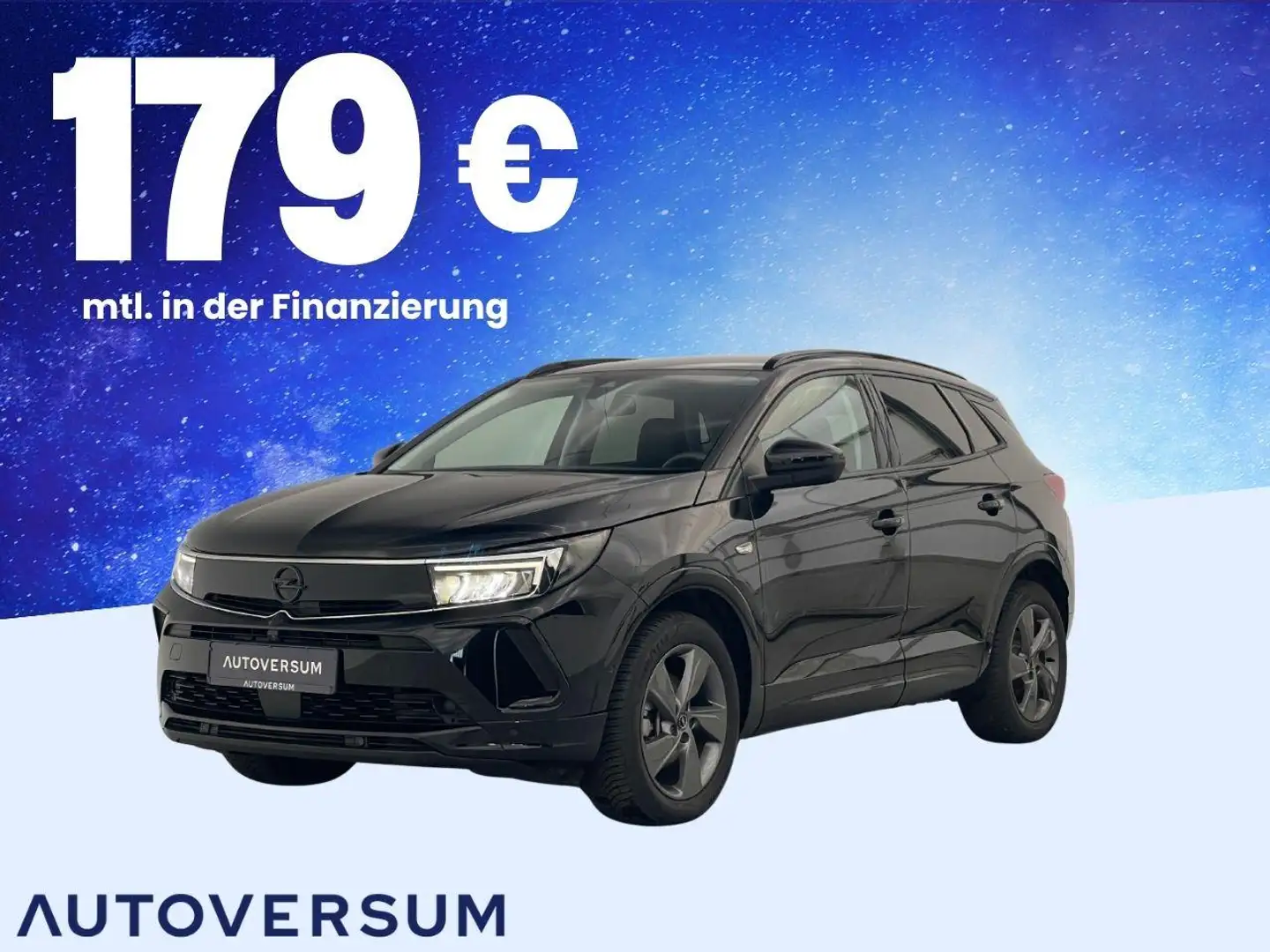 Opel Grandland GS Line SHZ*TEMP*LED*360°*LHZ*CARPLAY Schwarz - 1