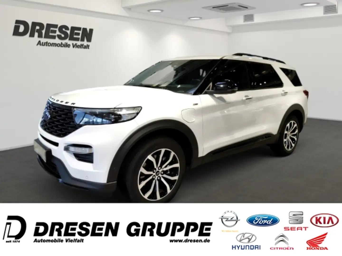 Ford Explorer PHEV 4x4 3.0 ST-Line 7-Sitzer Navi/LED-Licht/B&O S Weiß - 2