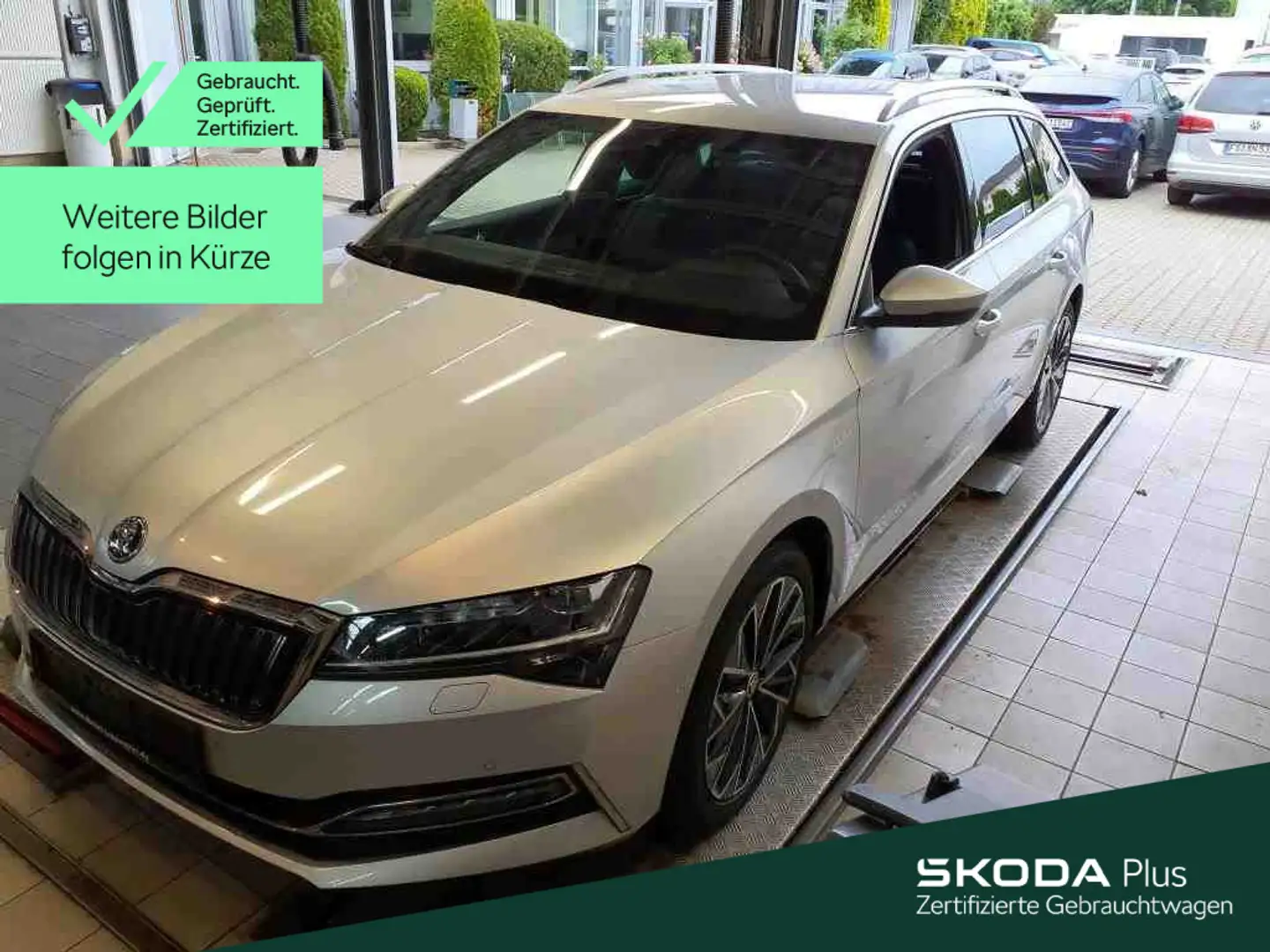 Skoda Superb iV Combi L&K 1.4TSI 160kW*NAVI*AHK*STDHZG Argent - 1
