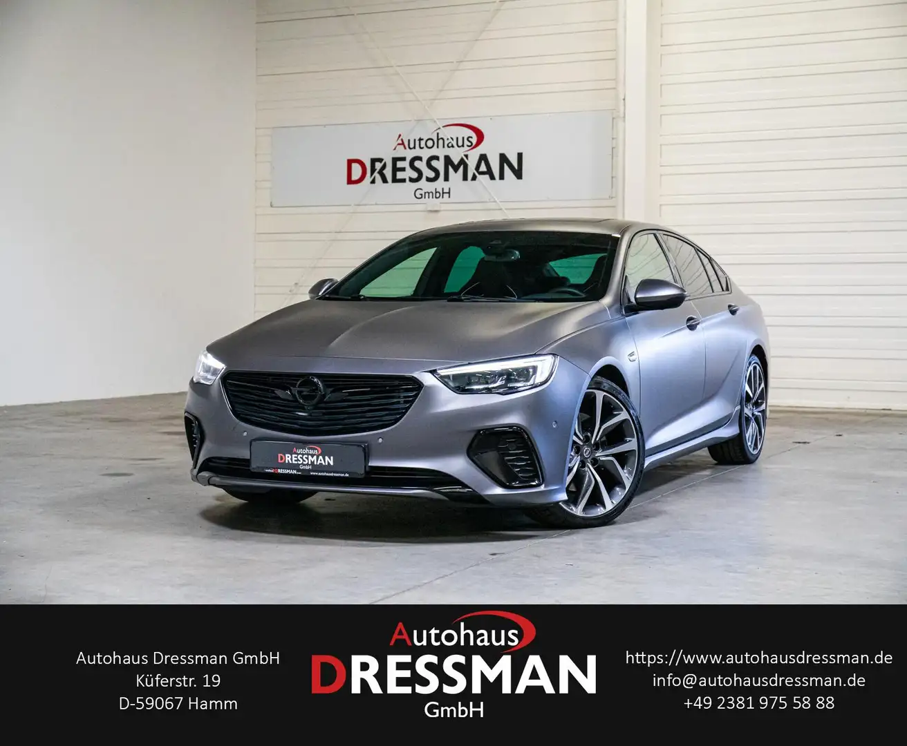 Opel Insignia GSi 4x4 OPC-SITZE BOSE 360° LED MASSAGE Gris - 1