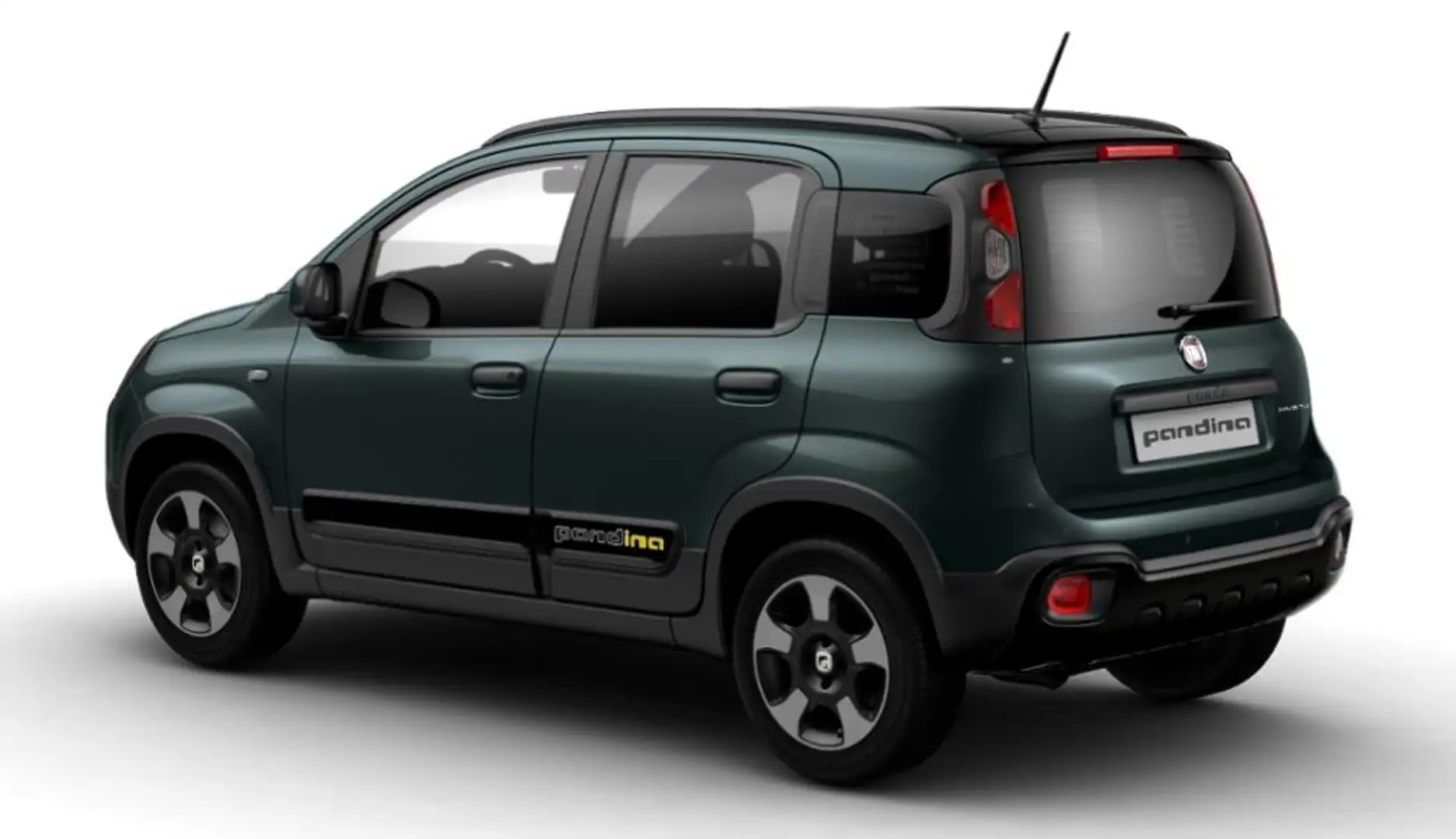 Fiat Panda 1.0 Hybrid Pandina NIEUWE AUTO - DIRECT RIJDEN! Groen - 2