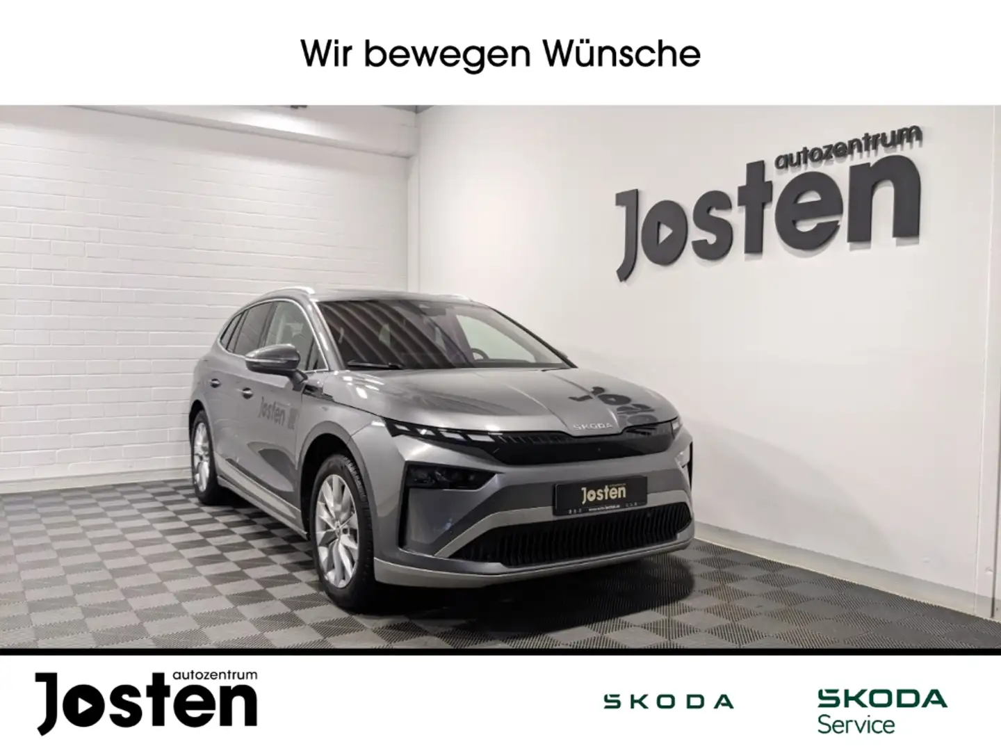 Skoda Enyaq 85x ecoSuite MAXX Pano AHK Winter 21'-LM Gris - 1